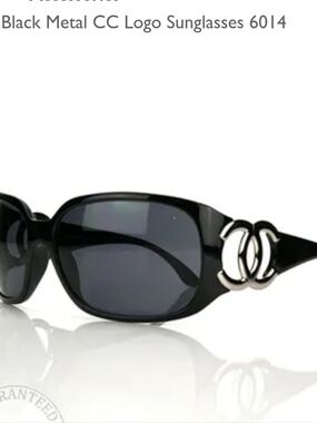 CHANEL Brown Gradient Oversized Women’s Sunglasses Large CC Logo. 6014 AUTHENTIC